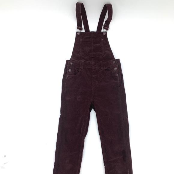 Free People Denim - Free People Brown Corduroy Overalls 26 Regular